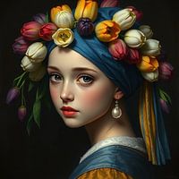 La fille à l'oreille de perle.