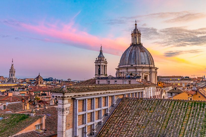 Rome, sunset at the Museo di Roma von Michiel Ton