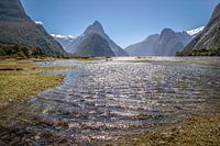 Milford Sound and Mitre Peak, New Zealand
