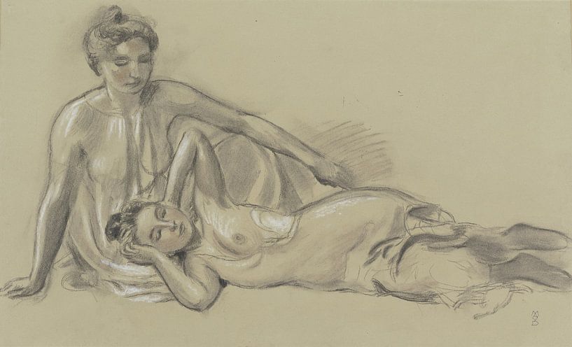 Two female nudes, Maurice Denis by Atelier Liesjes