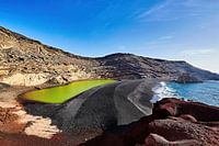 Lagune verte, Charco de los Clicos, Lanzarote