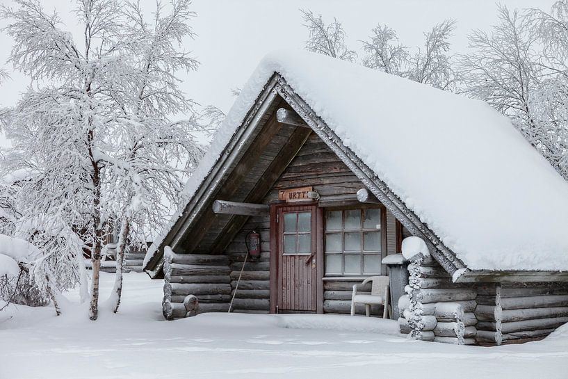 Finlande, cabane en bois par Frank Peters
