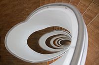 wenteltrap in een berlijns flatgebouw