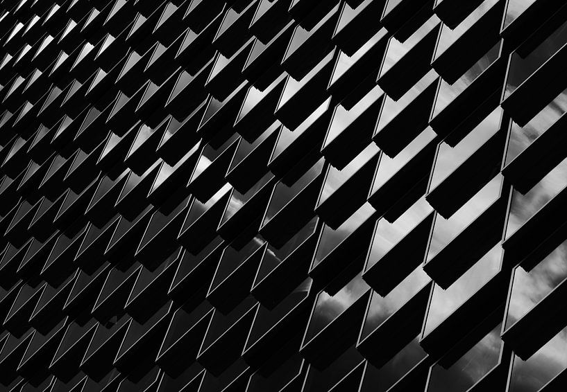 Glazen gevel par Greetje van Son