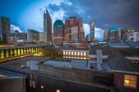 Vue large du centre ville de La Haye