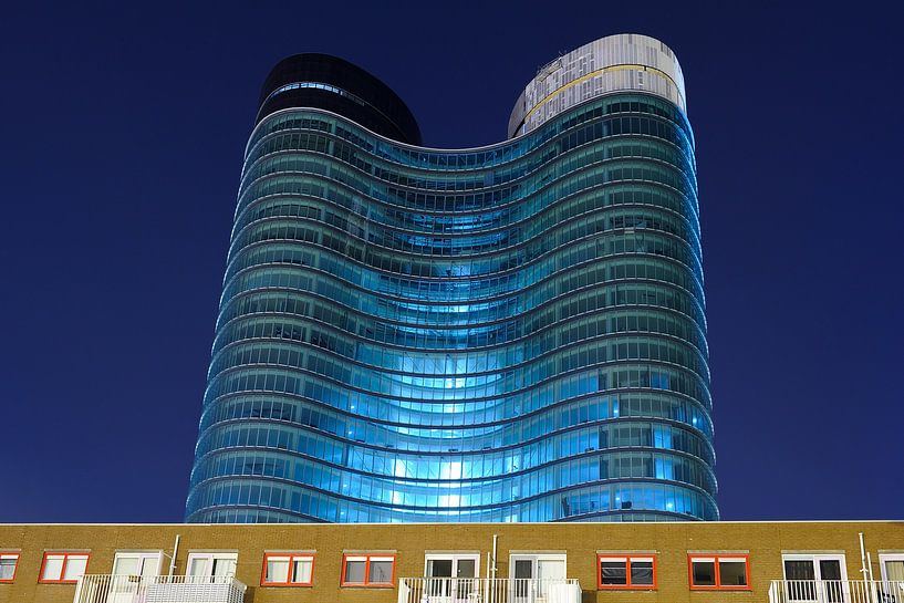 Rabotoren im Bau an der Croeselaan in Utrecht von Donker Utrecht