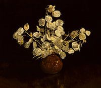 Judas-Medaille in japanischer Vase