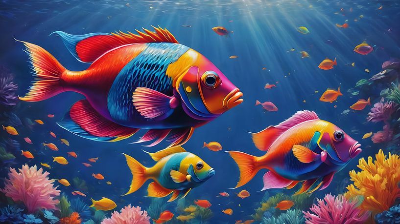 L'élégance dans le récif par Bart Veeken