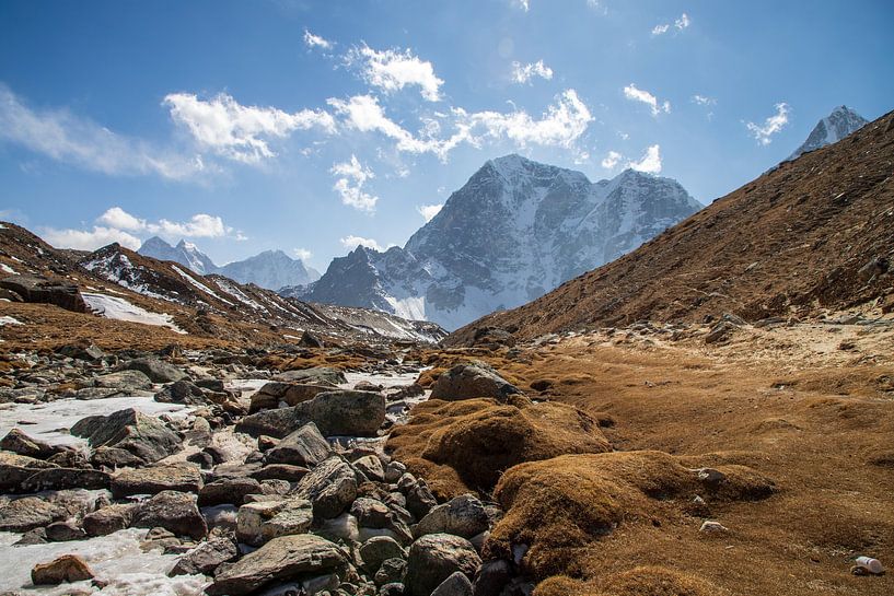 Vue sur les montagnes de l'Himalaya par Ton Tolboom