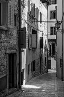 Enge Straße in Kroatien