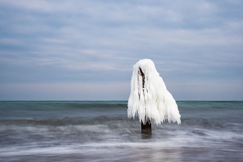 Winter an der Küste der Ostsee bei Kühlungsborn par Rico Ködder
