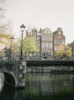 Grachten von Amsterdam, analoger Druck