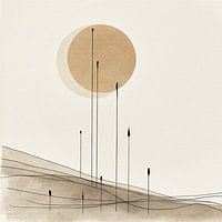 Abstraktes Kunstwerk