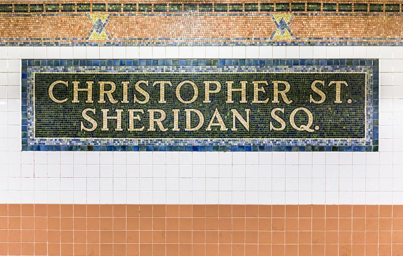 New York Subway Art by Inge van den Brande