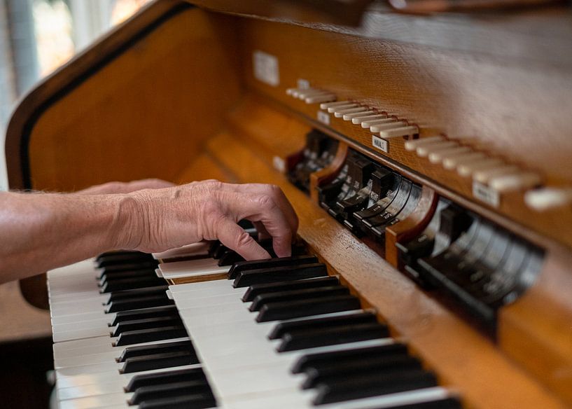 Organ in church by Wouter Bos