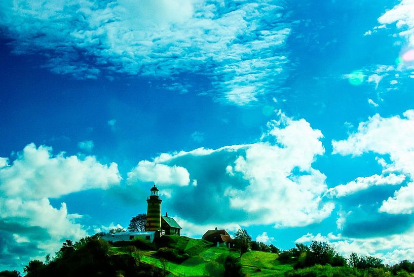 Lighthouse on the way to Copenhagen by Norbert Sülzner