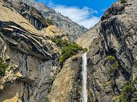 Bridalveil waterfall in Yosemite