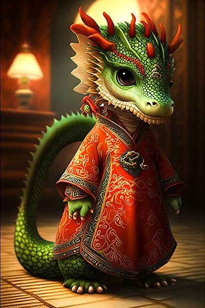 Dragon chinois par Mutschekiebchen