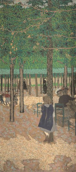 Unter den Bäumen, Edouard Vuillard von Meisterhafte Meister