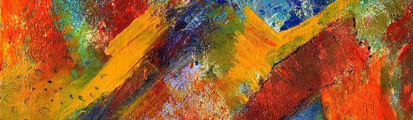 Peinture abstraite  par Claudia Gründler