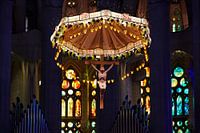 Jesus in the Sagrada Famillia