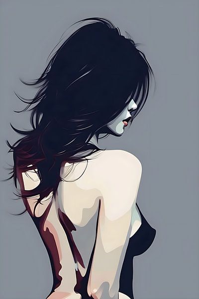 Mädchen nackt sexy von Nz Art