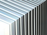 Staggered one after the other