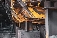 Anciennes poutres de soutien