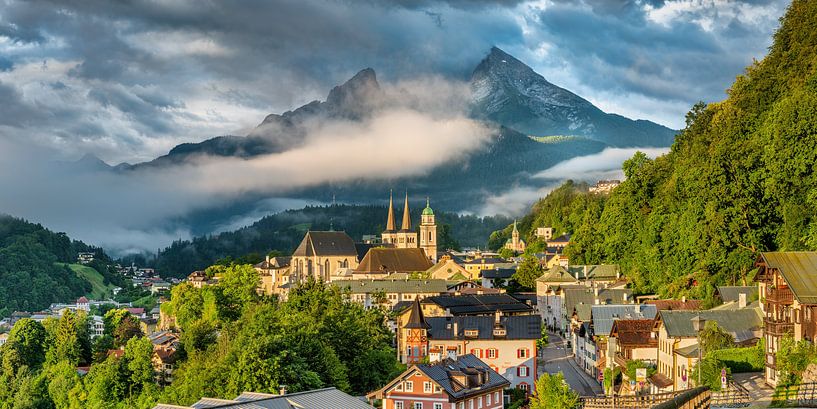 Berchtesgaden in Bavaria at sunrise by Voss photography