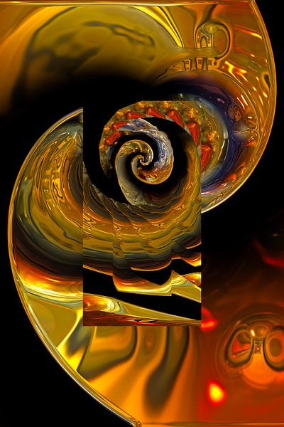 Droste Spirale #2 von L.A.B.