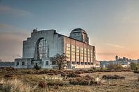 Radio Kootwijk bij zonsopgang 2