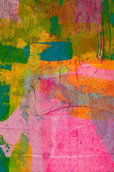 kleurexplosie IV van Ilse Leijtens