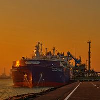 Christophe de Margerie in haven Maasvlakte