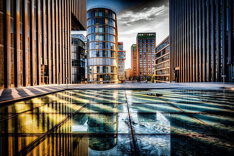 Düsseldorf Medienhafen von Dieter Walther