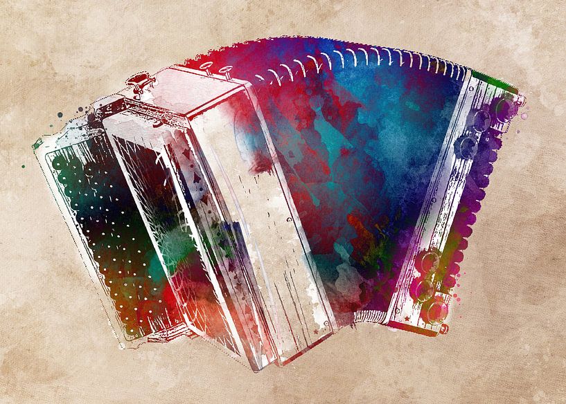 Steirische Harmonika von JBJart Justyna Jaszke