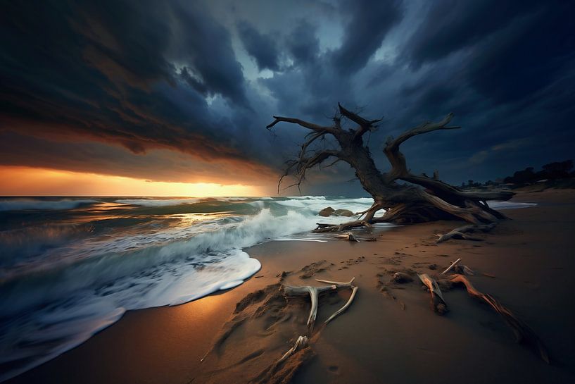 Wellen von fernlichtsicht