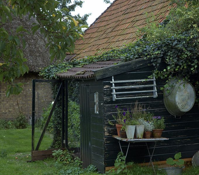 Nostalgisch kippenhok von Arie van Ledden