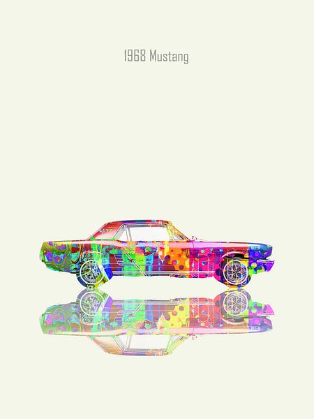 Mustang 1968 par Joost Hogervorst