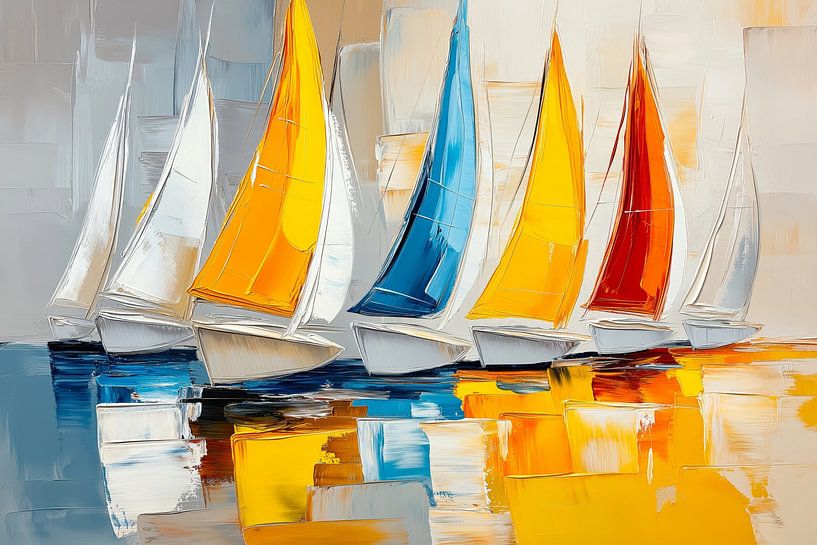 Sailing regatta by ARTemberaubend