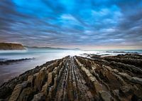 Rotskust in Noord-Spanje