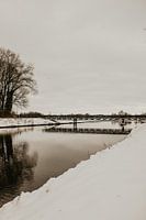 Snow Landscape North Brabant