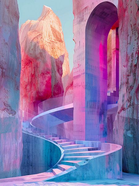 Escaliers vers le ciel par haroulita