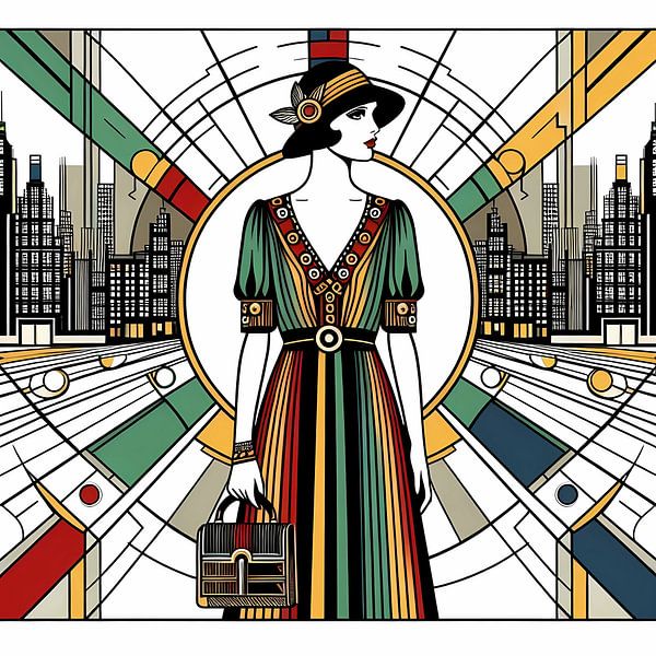 La mode Art déco pour les femmes par Tatjana Korneeva