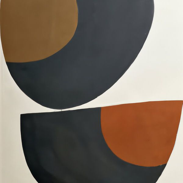 Moderne Formen und Linien abstrakt von Studio Allee