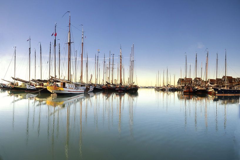 Hafen von Volendam von John Leeninga