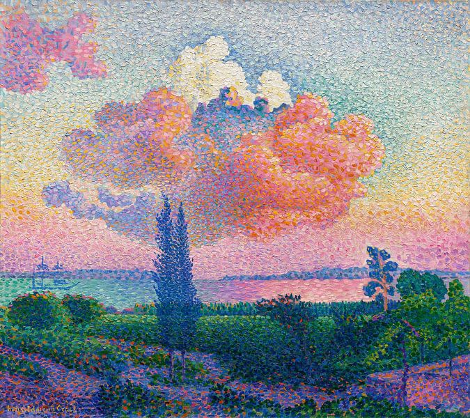 Le nuage rose, Henri-Edmond Cross par Des maîtres magistraux
