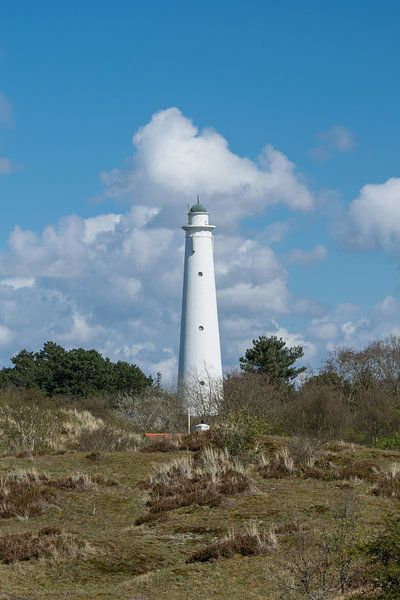 Phare blanc (Zuidertoren) sur Schiermonnikoog par Patrick Verhoef