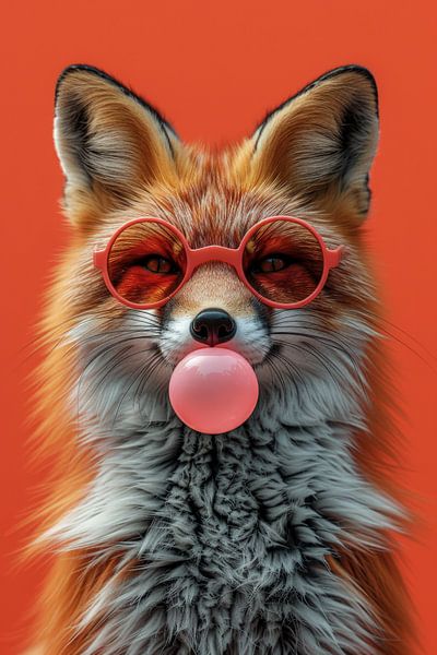 Bubblegum Fun: Fuchs 1 von ByNoukk