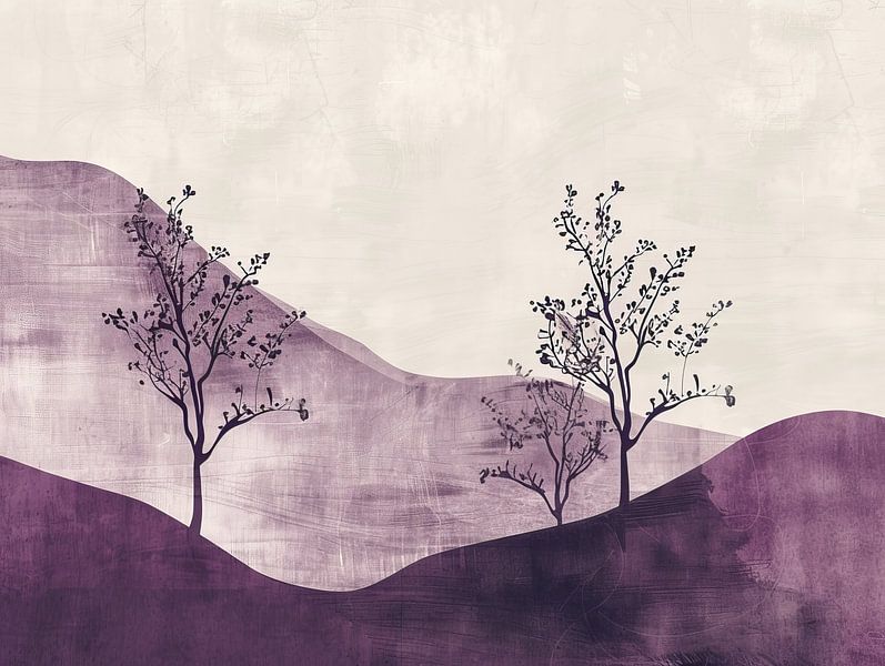 Paysage coloré par Collection Moderne