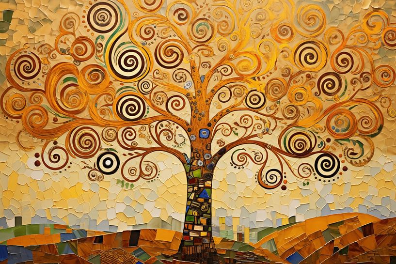 Tree abstract by Imagine